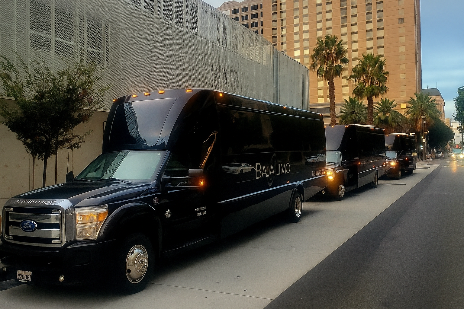 20250710_1455_Luxury Limos Parked_remix_01jzv58gycfmzrkvy1gfwfr9mg