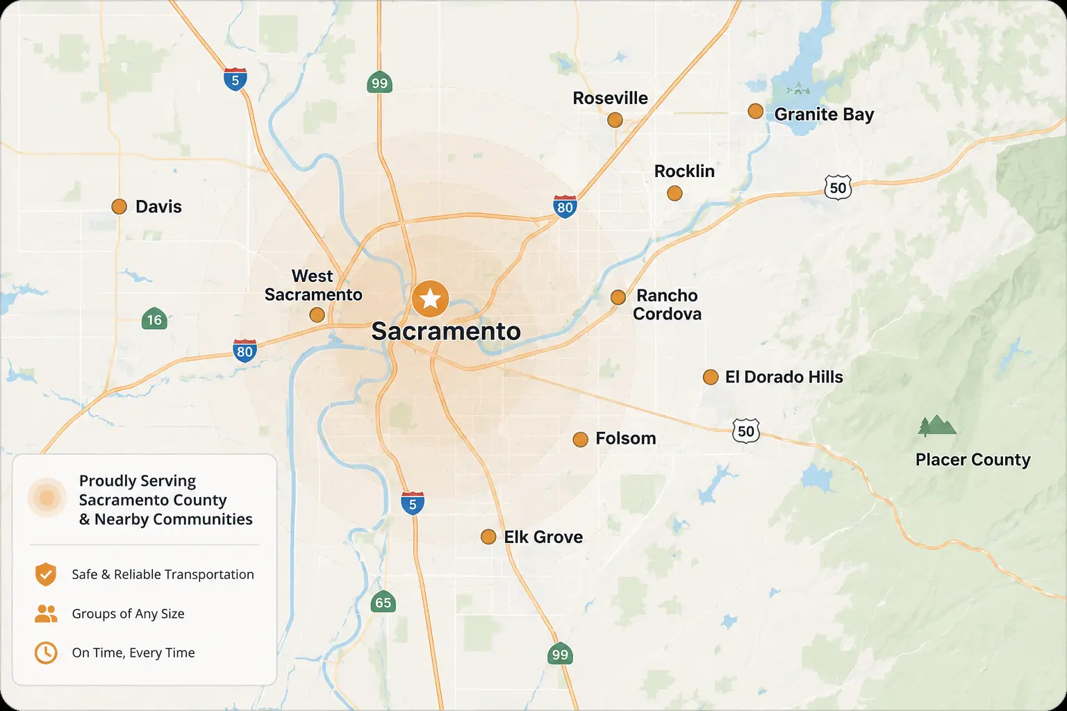 party-bus-sacramento-map